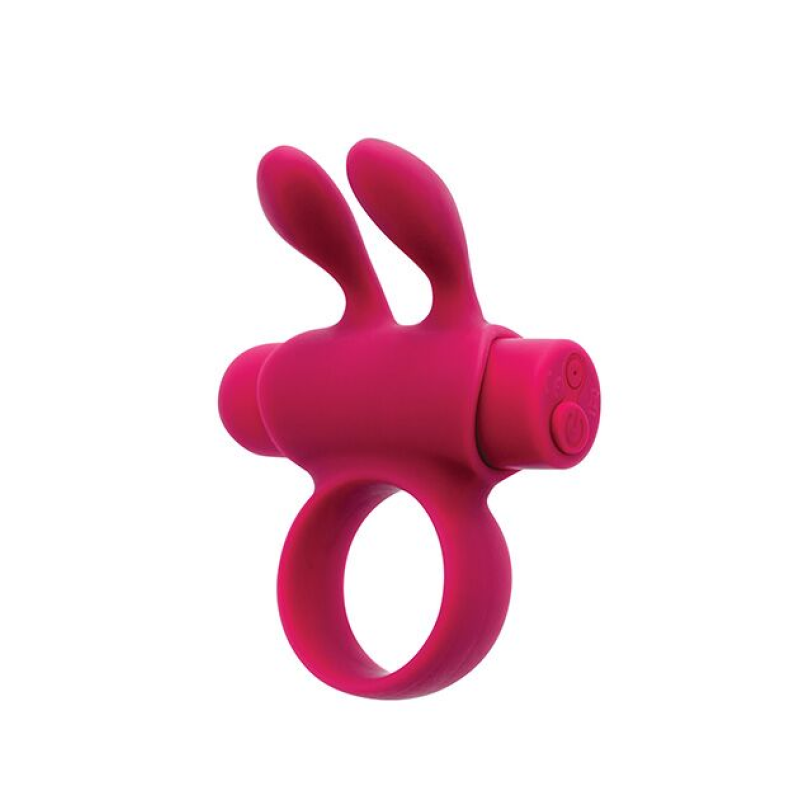 Ерекційне віброкільце S Pleasures Premium Rabbit Ring зі знімною вібропулею та вушками