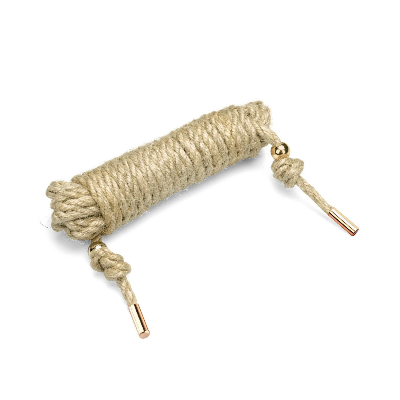 Мотузка для шибарі Liebe Seele Shibari Rope Hemp, джут, 5 м