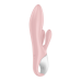 Вібратор-кролик надувний Satisfyer Air Pump Bunny 3 з подвійним відростком