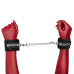 Наручники Punishment Crystal Detail Handcuffs Black з кристалами