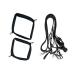 Растяжка на ліжко Punishment 5-Piece Bed Restraint Kit, чорна, 5 предметів