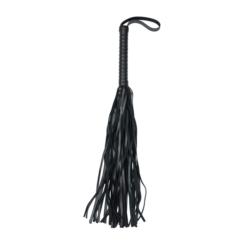 Флоггер Punishment Flogger Black, 61 см