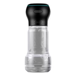 Мастурбатор Kiiroo Feel Pocket Crystal з насадкою PowerBlow