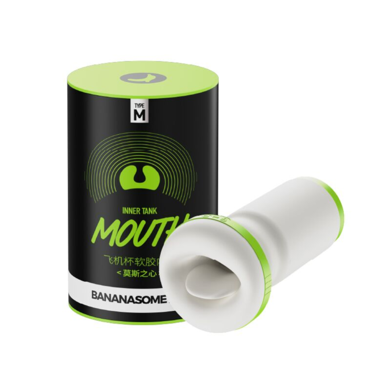 Рукав для мастурбатора BANANASOME MOUTH, KISSTOY