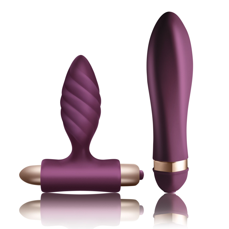 Набір для пар Climaximum Desire: анальна пробка та вібратор