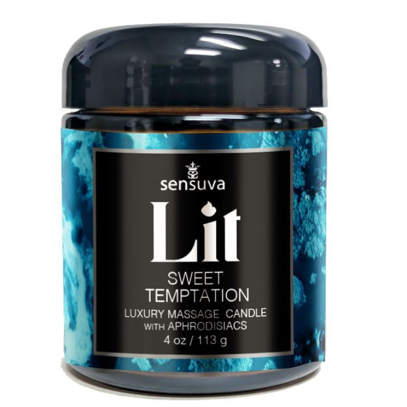 Масажна свічка Sensuva Lit Sweet Temptation Massage Candle 113 г