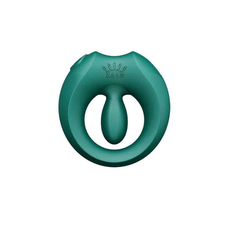 Ерекційне смарт-віброкільце Zalo Apis Turquoise Green