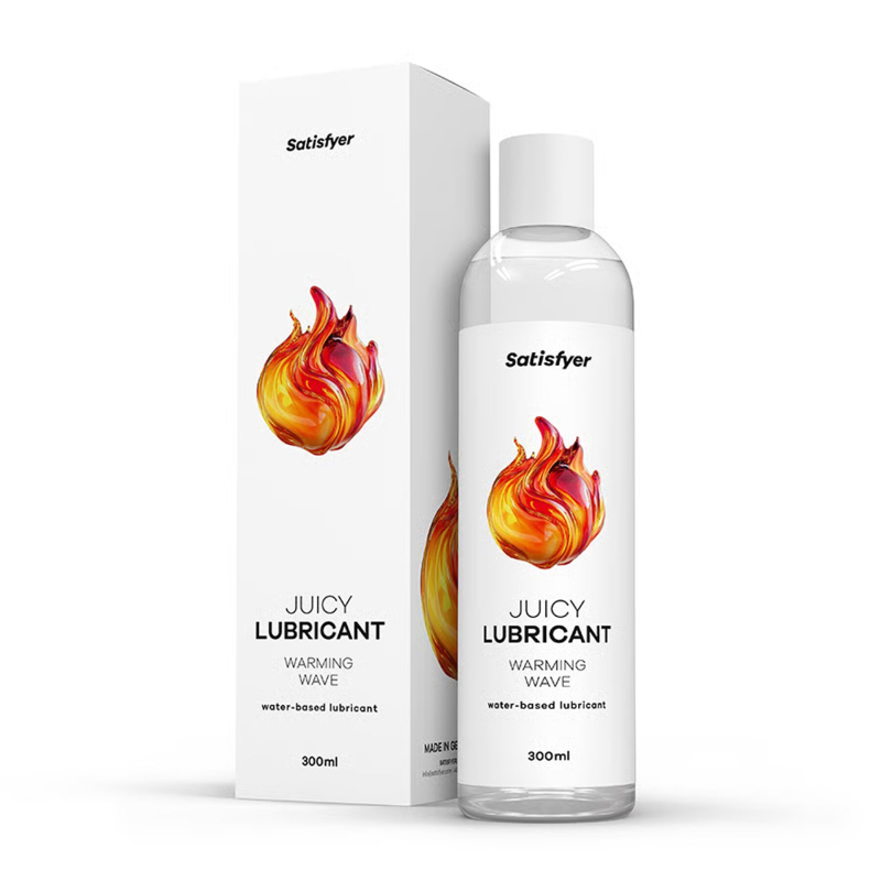 Лубрикант на водній основі Satisfyer Juicy Lubricant Warm Wave, 300 мл