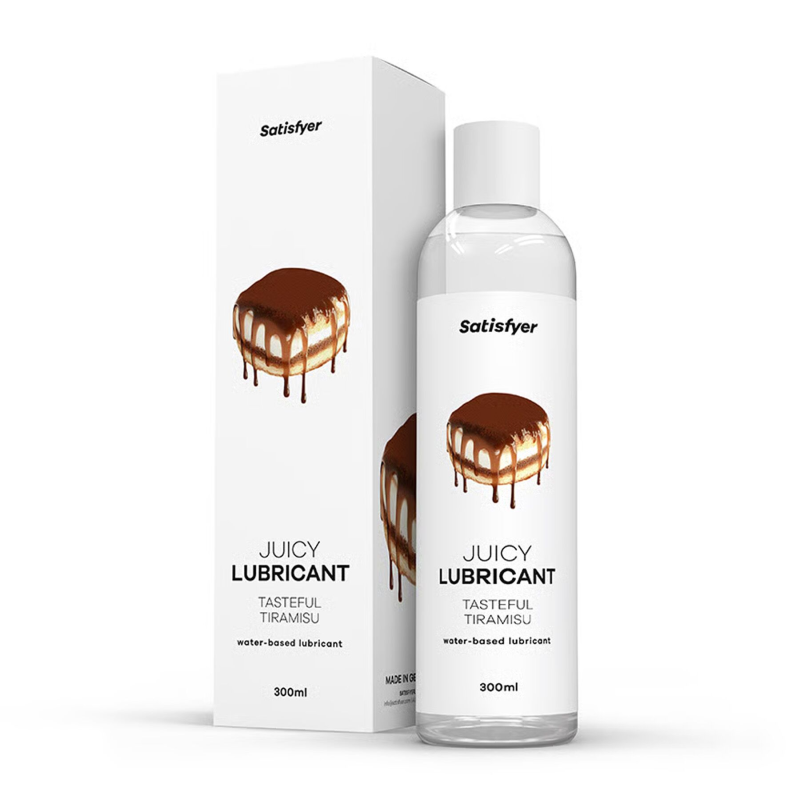 Лубрикант на водній основі Satisfyer Juicy Lubricant Tasteful Tiramisu, 300 мл