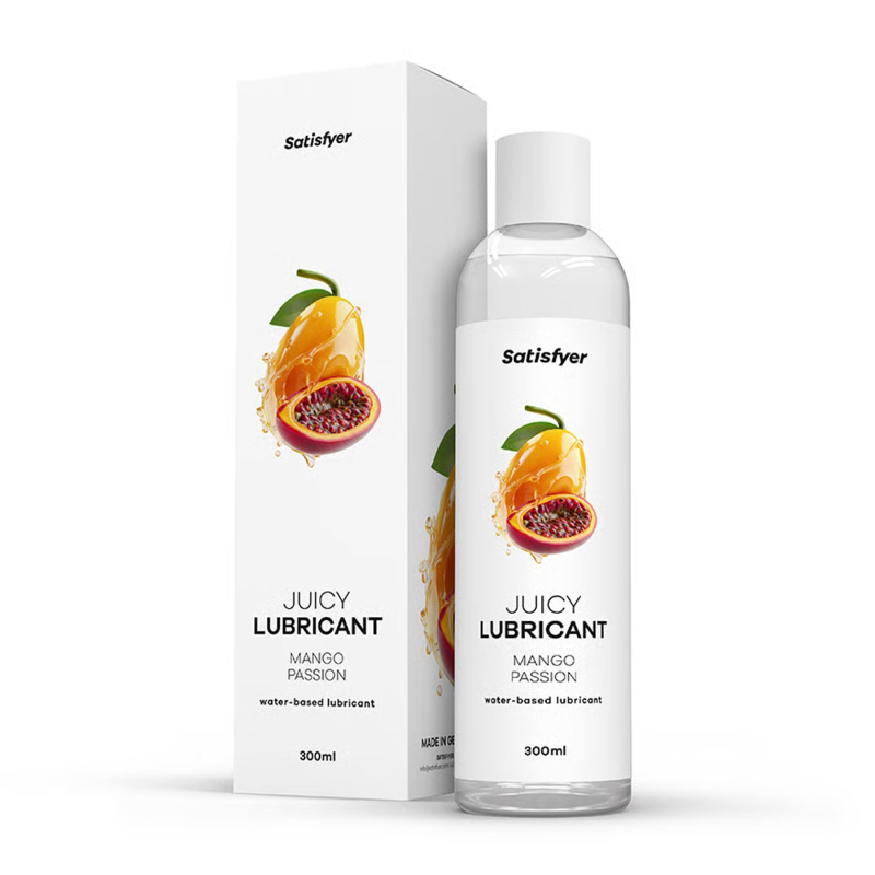 Лубрикант на водній основі Satisfyer Juicy Lubricant Mango & Passion, 300 мл