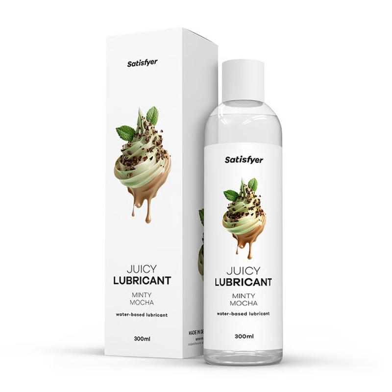 Лубрикант на водній основі Satisfyer Juicy Lubricant Minty Mocha, 300 мл