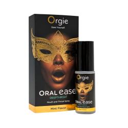 Спрей для глибокого мінету Orgie Oral Ease Deepthroat, м'ятний, 15 мл Спрей для глибокого мінету Orgie Oral Ease Deepthroat, м'ятний, 15 мл