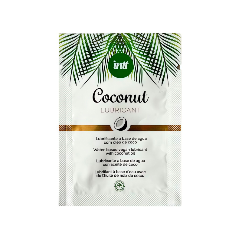 Пробник лубриканта Intt Coconut на водній основі з кокосовою олією (2 мл)