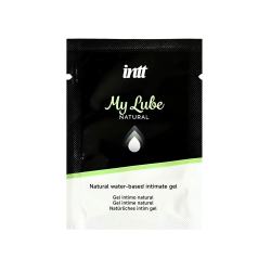 Пробник лубриканта на водній основі Intt My Lube Natural, 2 мл