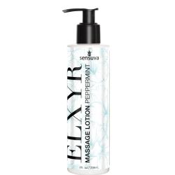 Лосьйон для масажу ніг і стоп Sensuva ELXYR Massage Lotion Peppermint (236 мл)