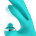 Вібратор-кролик Good Vibes Only Lisa Thrusting Rabbit Vibrator з вагінальним відростком