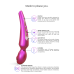 Стимулятор для клітора Love To Love Pleaser Iridescent Berry