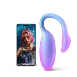 Смарт-віброяйце з тренажером Кегеля Magic Motion Flamingo Max Blue