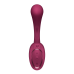 Вагінально-кліторальний вібратор Satisfyer G for Goddess 2 Wine Red