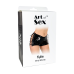 Лаковані шортики на шнурівці Art of Sex Kylie, чорні, розмір XS-M