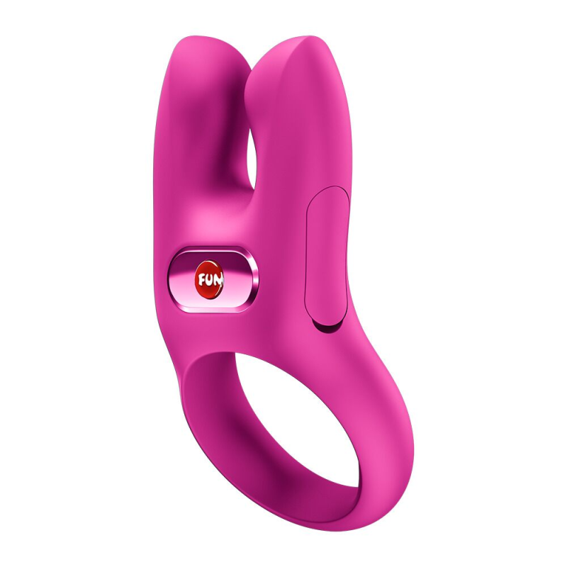 Ерекційне віброкільце з подвійною стимуляцією клітора Fun Factory NŌS CLASSIC Magenta