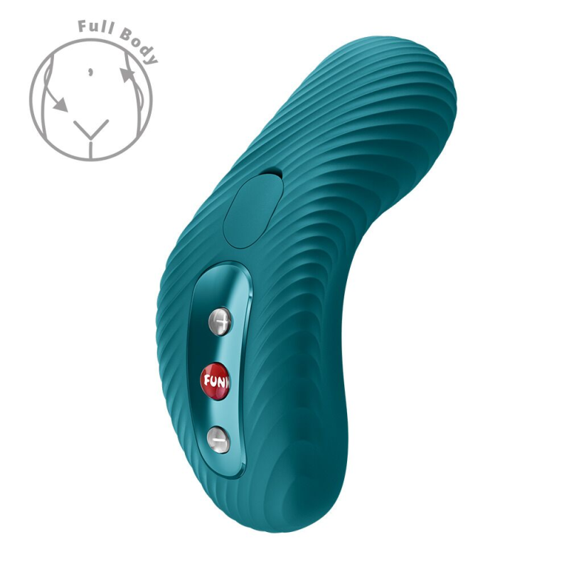 Накладний вібратор Fun Factory LAYA III Bottle Green