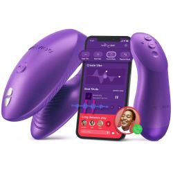 Вставний вібратор для пар We-Vibe Chorus Pro Cosmic Purple