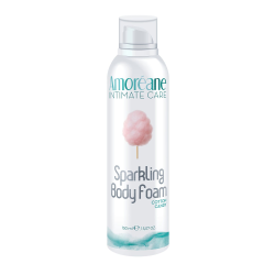 Масажна піна Amoreane Sparkling Body Foam Cotton Candy, 150 мл