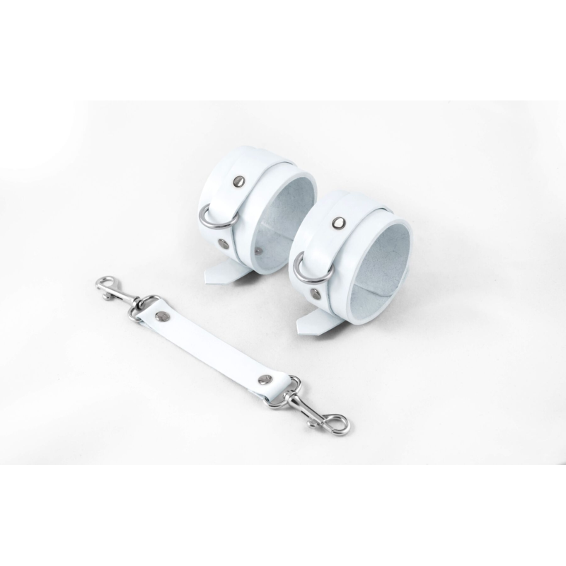 Наручники Feral Feelings Hand Restraints White, натуральна шкіра