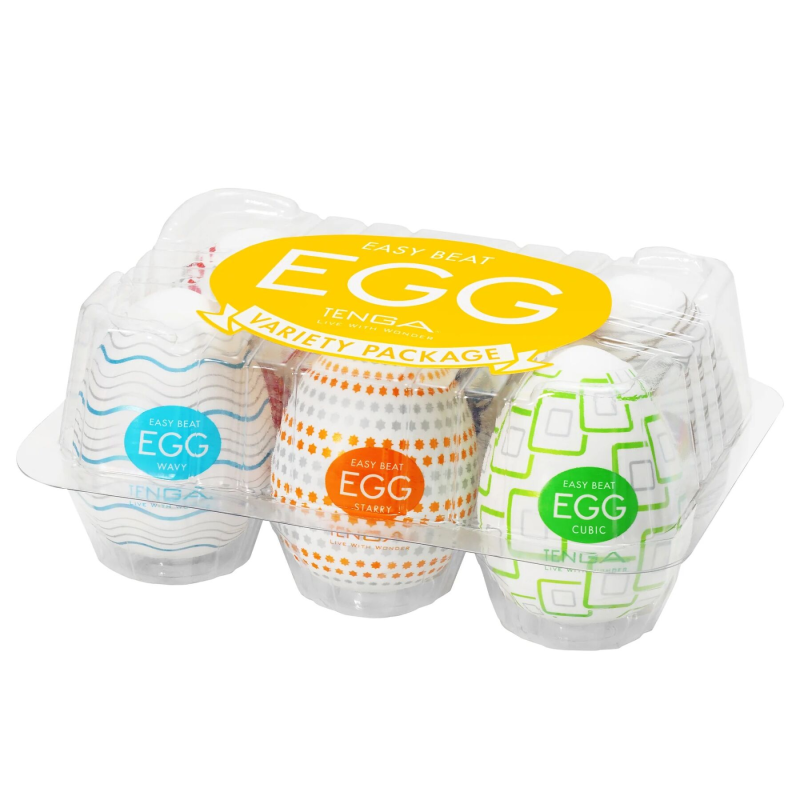 Набір мастурбаторів-яєць Tenga Egg Variety Pack Standard (6 шт)