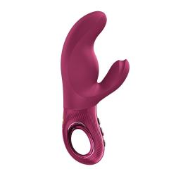 Вібратор-кролик Fun Factory Miss Bi Wine Red