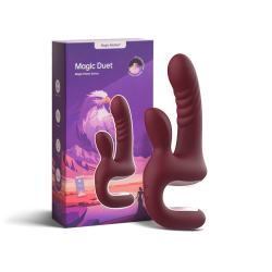 Смарт-пульсатор Magic Motion Magic Duet Bordeaux
