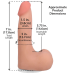 Фалоімітатор Doc Johnson The Realistic Cock ULTRASKYN 7 Inch with Balls