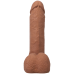 Фалоімітатор Doc Johnson The Realistic Cock ULTRASKYN 6 Inch with Balls, карамельний