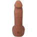 Фалоімітатор Doc Johnson The Realistic Cock ULTRASKYN 7 Inch with Balls Caramel