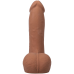 Фалоімітатор Doc Johnson The Realistic Cock ULTRASKYN 7 Inch with Balls Caramel