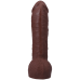Фалоімітатор Doc Johnson The Realistic Cock ULTRASKYN 12 Inch Hung with Balls, шоколадний