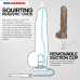 Фалоімітатор Doc Johnson The Realistic Cock ULTRASKYN Squirting, 24 см