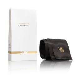 Сатинова пов'язка-стрічка на очі YESforLOV Black Satin Blindfold