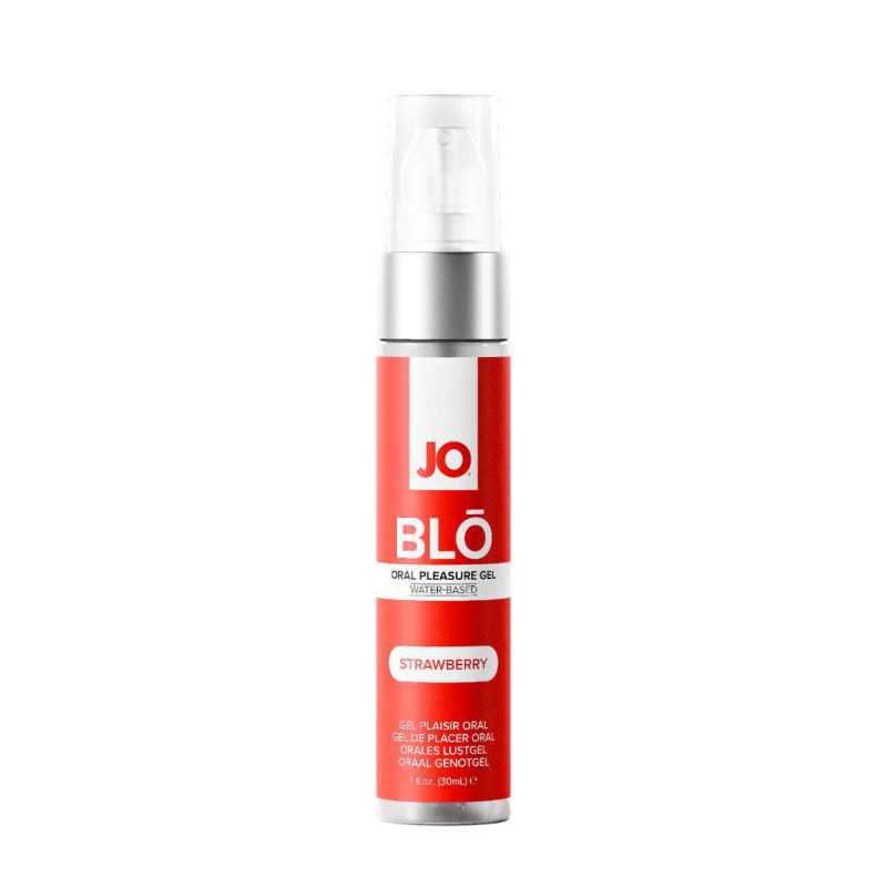 Гель для оральних пестощів JO H2O Blossom Organics Strawberry, 30 мл Гель для оральних пестощів JO H2O Blossom Organics Strawberry, 30 мл