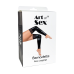 Гетри вінілові Art of Sex - Bernadette, чорні, розмір S