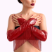 Вінілові мітенки Art of Sex Lerona, розмір M, червоні