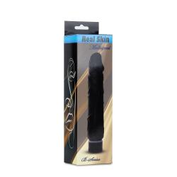 Вібратор - Real Skin Multispeed Black, 22 см Вібратор - Real Skin Multispeed Black, 22 см
